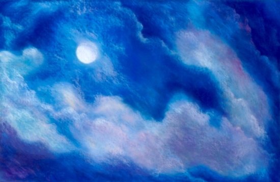 Vivi's Spiritual Soft Pastel Painting 2